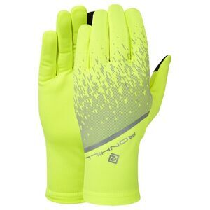 Ronhill Reflective Logo Glove / Fluorescent Yellow